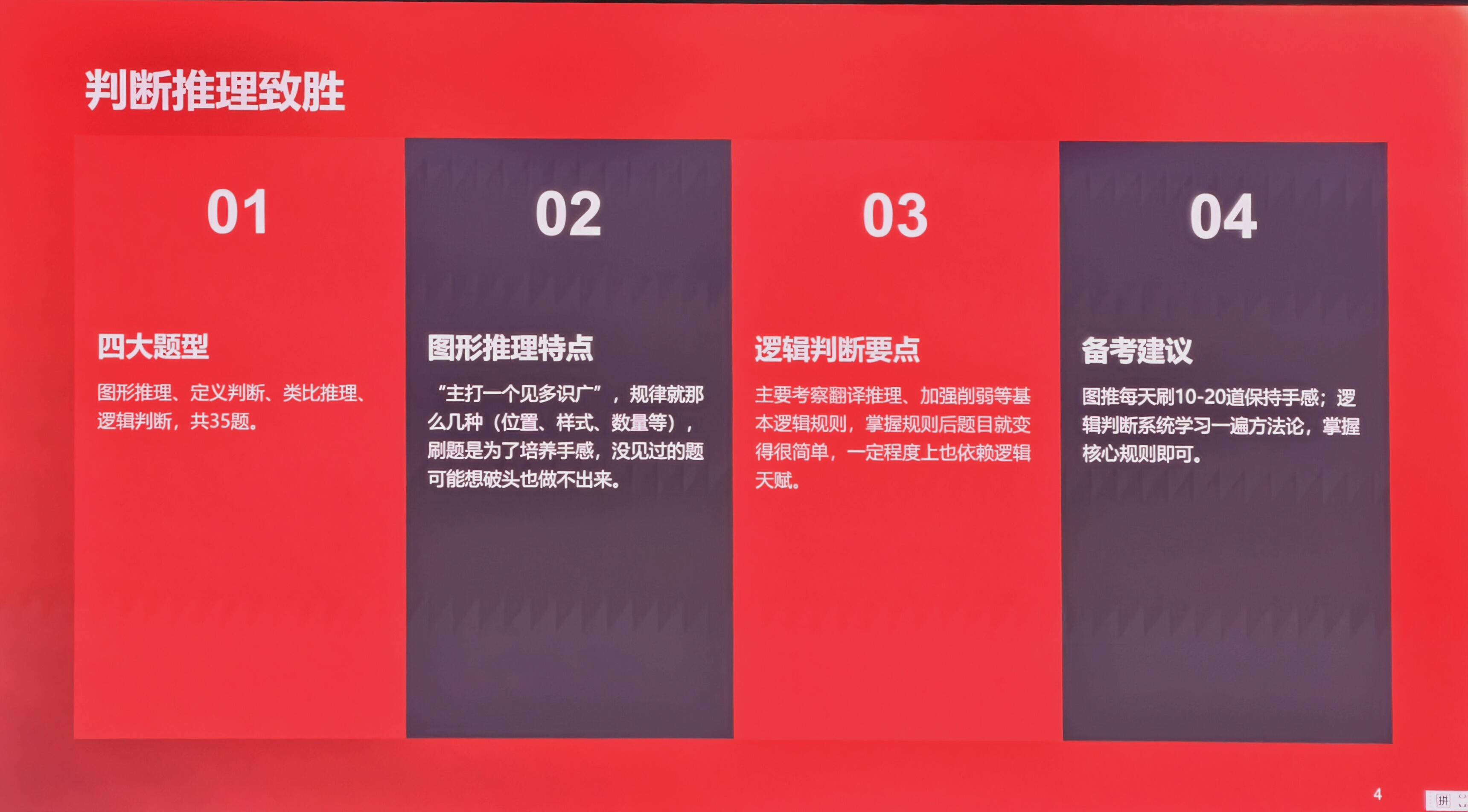 第二十四页：判断推理致胜